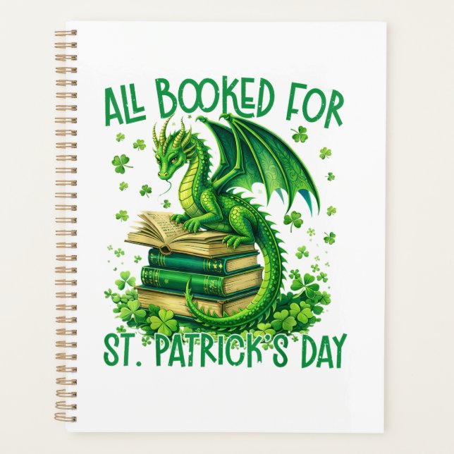 Alles gebucht für St. Patricks Day Planer (Vorderseite)