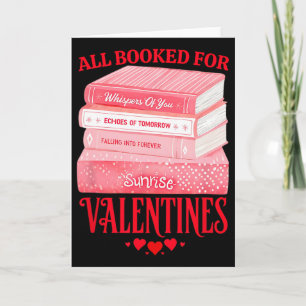 Alles gebucht für Valentins Romantische Leser Lieb Karte