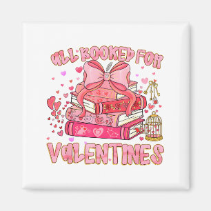 Alles gebucht für Valentinstag-Buchliebhaber Lehre Magnet