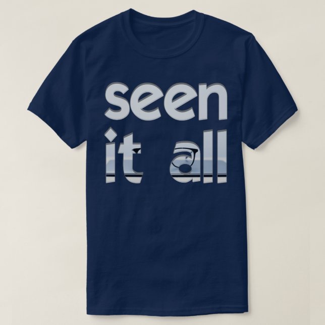 alles gesehen T-Shirt (Design vorne)