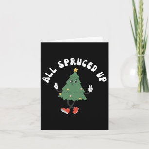Alles gesprenkelt Bougie Xmas Funny Groovy Weihnac Karte