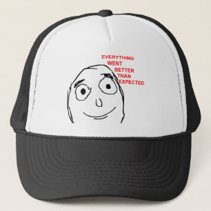 Alles ging besser als erwartet truckerkappe