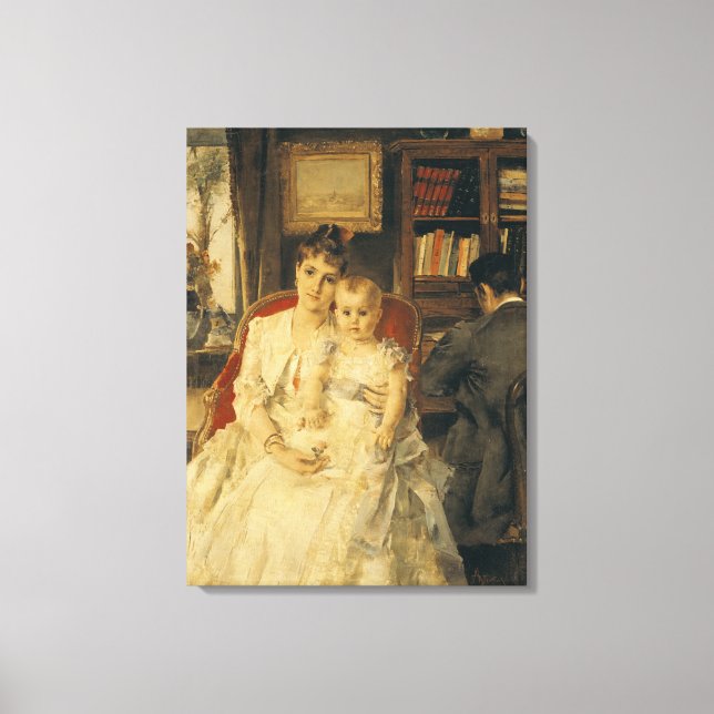 Alles Glück c.1880 Leinwanddruck (Vorderseite)