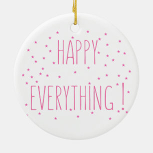 Alles glücklich - Fun Quote Ornament