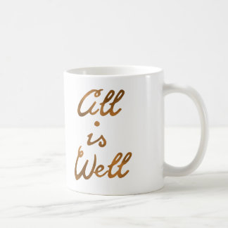 Alles Gold ist wohle Zitat-Typografie Tasse