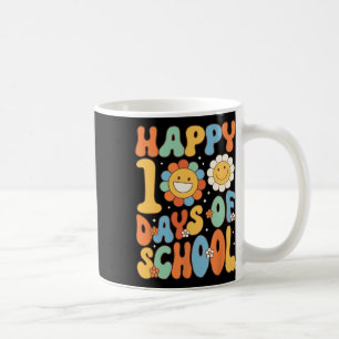 Alles Gute 100 Schultage Groovy 100. Schultag Kaffeetasse