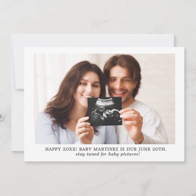 Alles Gute 2021! Ankündigung des Fotos der Schwang (Vorderseite)