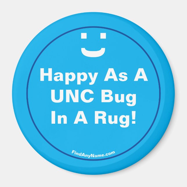 Alles Gute als UNC Bug in einem Rug! Magnet (Vorne)