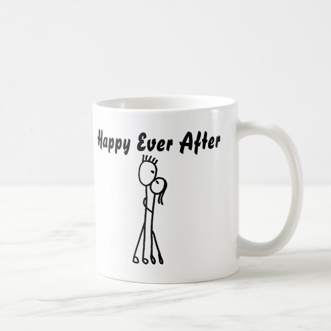 Alles Gute danach, Hochzeitsgeschenk Tasse (Rechts)