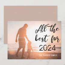 Alles Gute für das Minimalistische Foto des neuen 