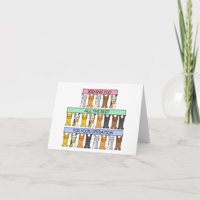 Alles Gute für Ihre Arbeit Karte (Vorderseite)