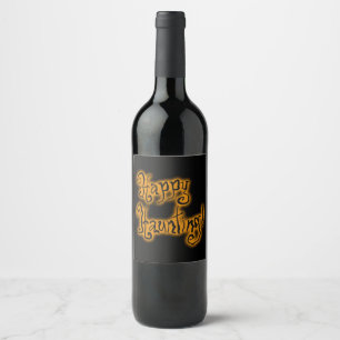 Alles Gute!   Halloween Weinetikett
