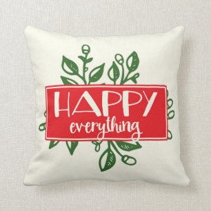 Alles Gute Holiday Throw Kissen