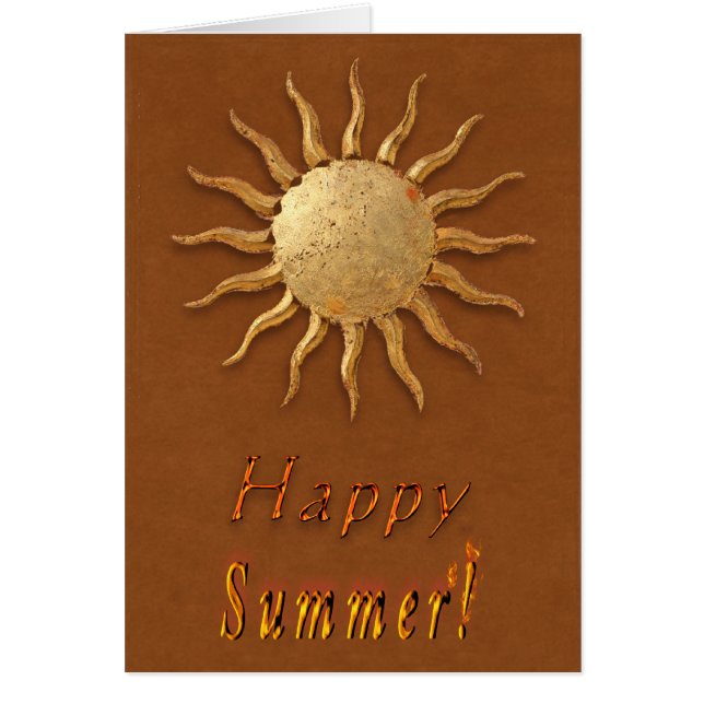 Alles Gute im Sommer! (Vorne)