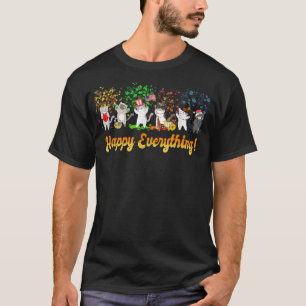 Alles Gute Katze lustige Katze Liebhaber niedliche T-Shirt