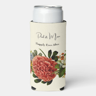 Alles Gute nach BOHO Retro-Blumenstrauß Selters Dosenkühler