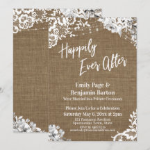 Alles Gute nach Burlap Lace Floral Lights