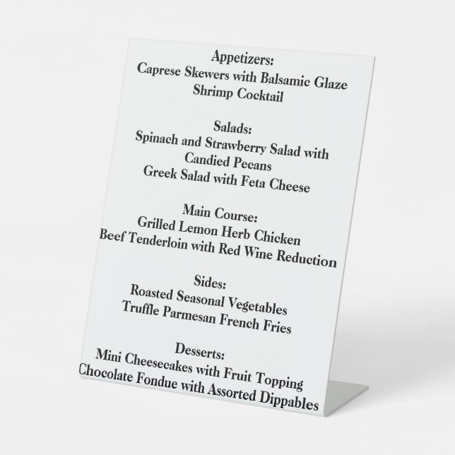 "Alles Gute nach dem Start hier" Sockelschild (Vorderseite)