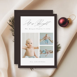 Alles Gute Niedlich Baby 3 Foto Weihnachten