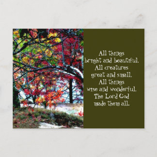 Alles Gute und Schönes Postkarte