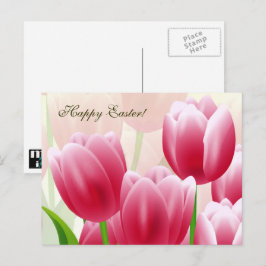 Alles Gute zu Ostern. Frühlingshuppen Feiertagspostkarte