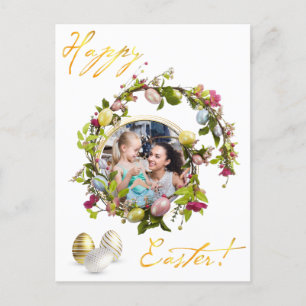Alles Gute zu Ostern. Ihr Foto. Personalisiere. Postkarte