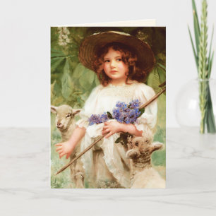 Alles Gute zu Ostern. Kunsteraster-Karte Feiertagskarte