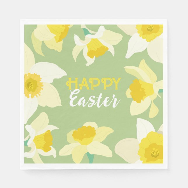 Alles Gute zu Ostern. Serviette (Vorderseite)