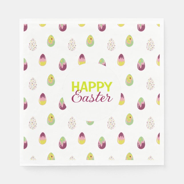 Alles Gute zu Ostern. Serviette (Vorderseite)