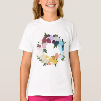 Alles Gute zu Ostern. Vintag Holiday Wreathe. T-Shirt