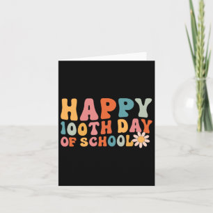 Alles Gute zum 100. Schultag 100 Tage Brickermädch Karte