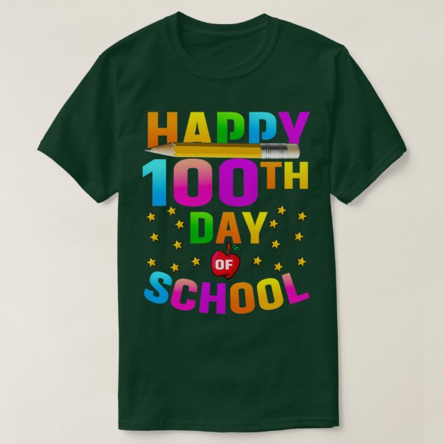 Alles Gute zum 100. Schultag 49 T-Shirt (Design vorne)
