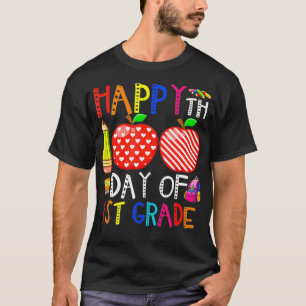 Alles Gute zum 100. Schultag Erster Schullehrer T-Shirt