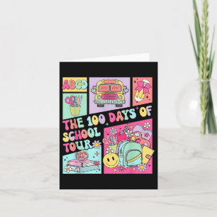 Alles Gute zum 100. Schultag Shirt 100 Schultage Karte