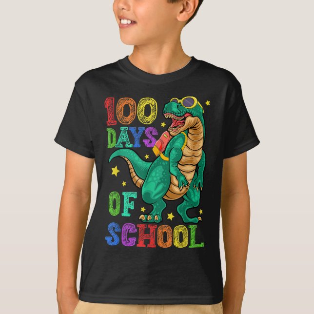 Alles Gute zum 100. Schultag T-Shirt (Vorderseite)