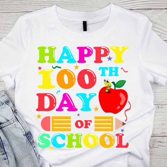 Alles Gute zum 100. Schultag T-Shirt (Von Creator hochgeladen)