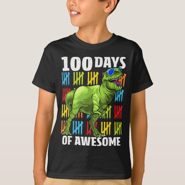 Alles Gute zum 100. Schultag T-Shirt (Vorderseite)