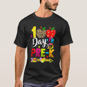 Alles Gute zum 100. Tag des Pre-K Leopard Lehrers T-Shirt