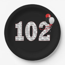 Alles Gute zum 102. Geburtstag auf der schwarzen P