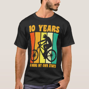 Alles Gute zum 10. Geburtstag 10 Jahre Altes Radfa T-Shirt