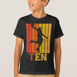 Alles Gute zum 10. Geburtstag für Boys Basketbal T-Shirt