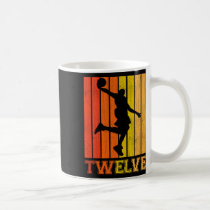 Alles Gute zum 12. Geburtstag für Boys Bysketbyl Kaffeetasse