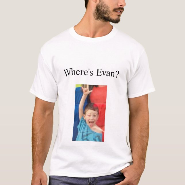 Alles Gute zum 18. Geburtstag Evan!  T-Shirt (Vorderseite)