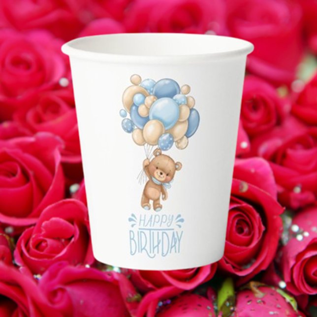 Alles Gute zum 1. Geburtstag, Kleiner! Pappbecher (Von Creator hochgeladen)