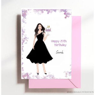 Alles Gute zum 20. Geburtstag, 20., Geburtstag, 20 Postkarte