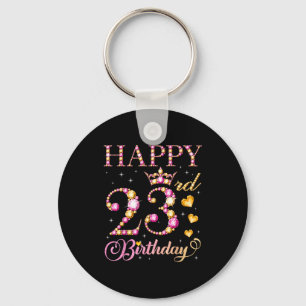 Alles Gute zum 23. Geburtstag 23 Jahre alte Männer Schlüsselanhänger