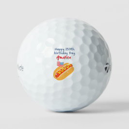 Alles Gute zum 250. Geburtstag Amerika! 1776 - 202 Golfball