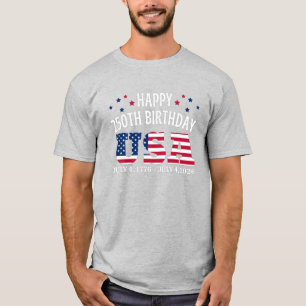 Alles Gute zum 250. Geburtstag USA 4. Juli T-Shirt