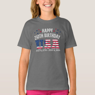 Alles Gute zum 250. Geburtstag USA 4. Juli T-Shirt