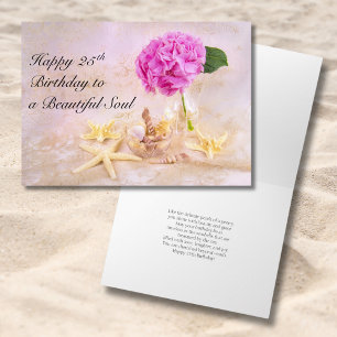 Alles Gute zum 25. Geburtstag! Karte